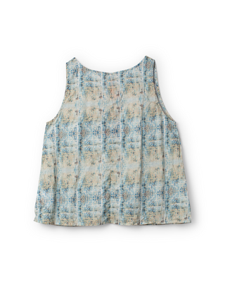 SanDahlia blouse Ewa i Walla top voile prints 33410 SS26 checked Ewa i Walla top voile prints 33410 SS26 checked