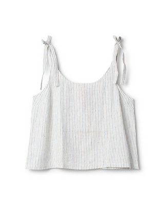 SanDahlia blouse Ewa i Walla blouse top striped linen Mariella 33412 SS26 striped Ewa i Walla blouse top striped linen Mariella 33412 SS26 striped