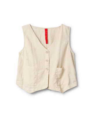 SanDahlia blouse Ewa i Walla blouse striped linen Pomona 33413 SS26 bee Ewa i Walla blouse striped linen Pomona 33413 SS26 bee