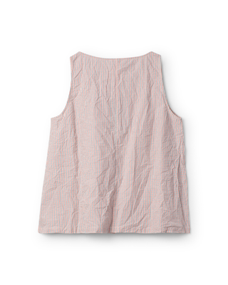 SanDahlia blouse Ewa i Walla top checked cotton 33420 SS26 original Ewa i Walla top checked cotton 33420 SS26 original