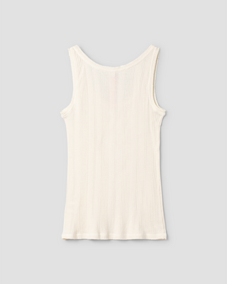 SanDahlia Shirts & Tops Ewa i Walla shirt rib jersey Lill 44226 AW26 bone white Ewa i Walla shirt rib jersey Lill 44226 AW26 bone white