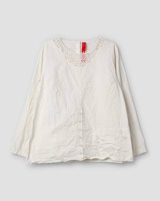 SanDahlia blouse Ewa i Walla blouse cotton Lii 44156 AW25 peppercorn Ewa i Walla blouse cotton Lii 44156 AW25 peppercorn