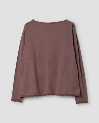 SanDahlia Shirts & Tops Ewa i Walla shirt jersey Dawn 44170 AW25 peppercorn Ewa i Walla shirt jersey Dawn 44170 AW25 peppercorn