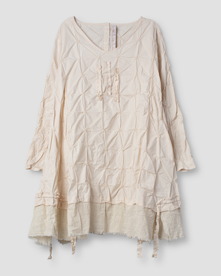 SanDahlia tuniek Ewa i Walla tunic cotton Maggi 44158 AW25 bone Ewa i Walla tunic cotton Maggi 44158 AW25 bone