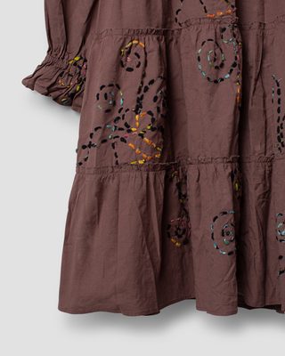 SanDahlia tuniek Ewa i Walla tunic embroidered Lejla 44177 AW25 original Ewa i Walla tunic embroidered Lejla 44177 AW25 original