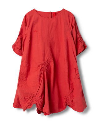 SanDahlia tuniek Ewa i Walla tunic cotton Vicky 44185 SS26 rose Ewa i Walla tunic cotton Vicky 44185 SS26 rose