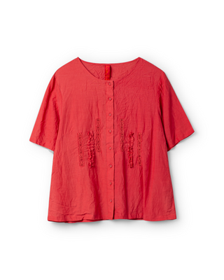 SanDahlia blouse Ewa i Walla blouse sushi voile Gun 44186 SS26 rose Ewa i Walla blouse sushi voile Gun 44186 SS26 rose