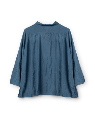 SanDahlia blouse Ewa i Walla blouse cotton Eris 44188 SS26 blue Ewa i Walla blouse cotton Eris 44188 SS26 blue