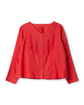 SanDahlia blouse Ewa i Walla blouse cotton Agna 44189 SS26 rose Ewa i Walla blouse cotton Agna 44189 SS26 rose