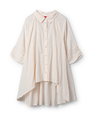 SanDahlia blouse Ewa i Walla blouse sushi voile Tuvali 44190 SS26 oat Ewa i Walla blouse sushi voile Tuvali 44190 SS26 oat