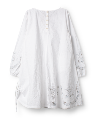 SanDahlia blouse Ewa i Walla blouse cotton lace Soli 44192 SS26 white Ewa i Walla blouse cotton lace Soli 44192 SS26 white