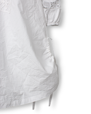 SanDahlia blouse Ewa i Walla blouse cotton lace Soli 44192 SS26 white Ewa i Walla blouse cotton lace Soli 44192 SS26 white