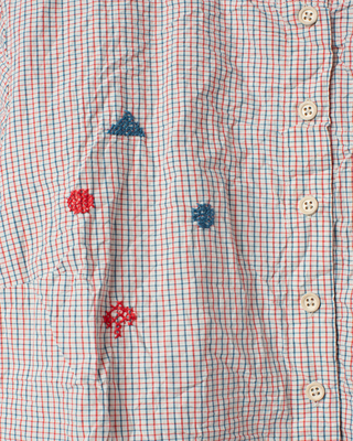 SanDahlia blouse Ewa i Walla blouse checked cotton Rachelle 44198 SS26 original Ewa i Walla blouse checked cotton Rachelle 44198 SS26 original