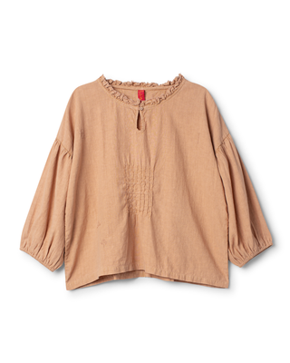 SanDahlia blouse Ewa i Walla blouse striped linen Penolepe 44200 SS26 bee Ewa i Walla blouse striped linen Penolepe 44200 SS26 bee