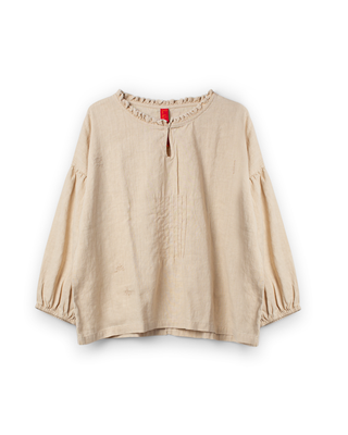 SanDahlia blouse Ewa i Walla blouse striped linen Penolepe 44200 SS26 kareel Ewa i Walla blouse striped linen Penolepe 44200 SS26 kareel