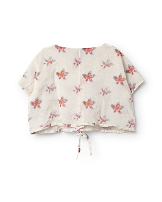 SanDahlia blouse Ewa i Walla blouse flower organdie Lula 44202 SS26 original Ewa i Walla blouse flower organdie Lula 44202 SS26 original