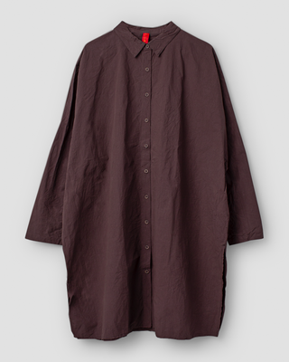 Ewa i Walla blouse cotton Colly 44219 AW26 raisin