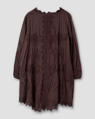 Ewa i Walla blouse organdie Lova 44228 AW26 raisin