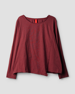 SanDahlia Shirts & Tops Ewa i Walla Shirt Gisela Jersey 44987 AW24 burgundy