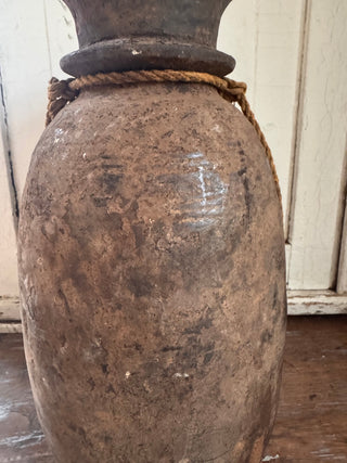 SanDahlia vaas Nepalese vaas hout M natuur Nepalese vaas hout M natuur