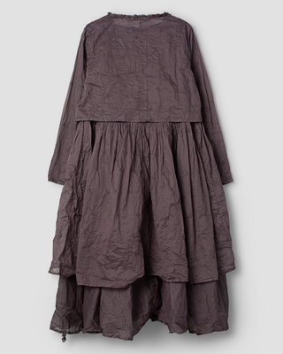 SanDahlia jurk Ewa i Walla dress embroidered organdie Carola 55917 AW25 graphite Ewa i Walla dress embroidered organdie Carola 55917 AW25 graphite