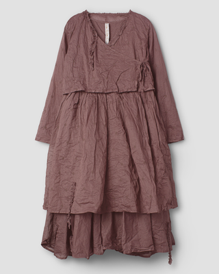 SanDahlia jurk Ewa i Walla dress embroidered organdie Carola 55917 AW25 peppercorn Ewa i Walla dress embroidered organdie Carola 55917 AW25 peppercorn
