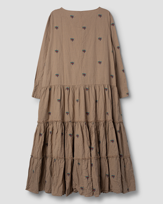 SanDahlia jurk Ewa i Walla dress checked Felicia 55925 AW25 graphite Ewa i Walla dress checked Felicia 55925 AW25 graphite