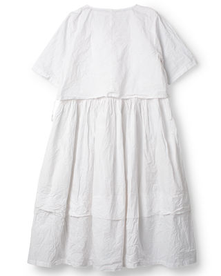 SanDahlia jurk Ewa i Walla dress cotton Riona 55940 SS26 white Ewa i Walla dress cotton Riona 55940 SS26 white