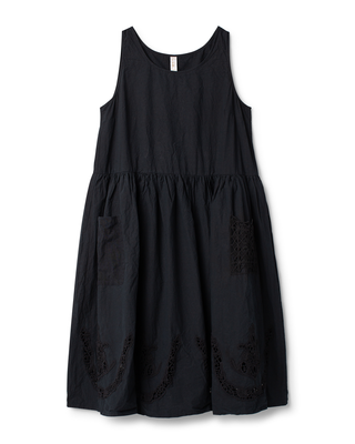 SanDahlia jurk Ewa i Walla dress cotton lace Karine 55942 SS26 black Ewa i Walla dress cotton lace Karine 55942 SS26 black