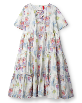 SanDahlia jurk Ewa i Walla dress flower cotton Estrid 55947 SS26 original Ewa i Walla dress flower cotton Estrid 55947 SS26 original