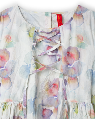 SanDahlia jurk Ewa i Walla dress flower cotton Estrid 55947 SS26 original Ewa i Walla dress flower cotton Estrid 55947 SS26 original