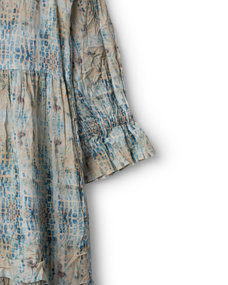 SanDahlia jurk Ewa i Walla dress checked voile Merit 55958 SS26 original Ewa i Walla dress checked voile Merit 55958 SS26 original