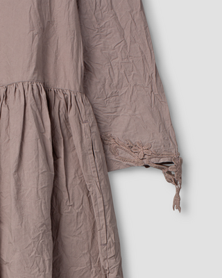 Ewa i Walla dress cotton Cia 55969 AW26 grey mauve
