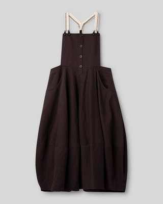 Ewa i Walla dress twill Ekanta 55970 AW26 brown