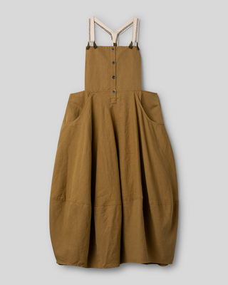 Ewa i Walla dress twill Ekanta 55970 AW26 butternut