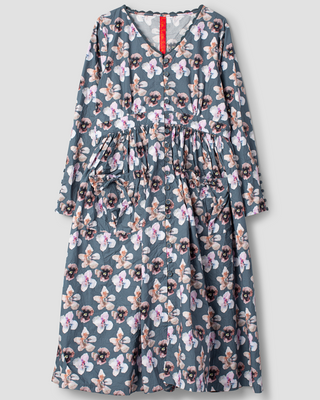SanDahlia jurk Ewa i Walla flower cotton Malo 55973 AW26 original Ewa i Walla flower cotton Malo 55973 AW26 original