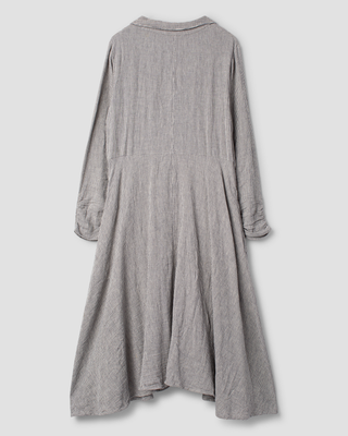 Ewa i Walla dress striped linen Gusti 55983 AW26 original