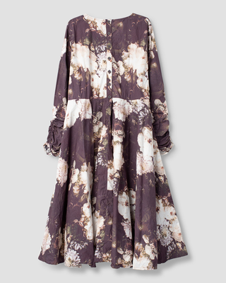 SanDahlia jurk Ewa i Walla dress cotton flower print Lollo 55984 AW26 original Ewa i Walla dress cotton flower print Lollo 55984 AW26 original