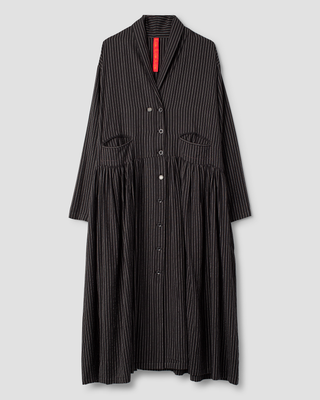SanDahlia jurk Ewa i Walla dress wool Nellie 55989 AW26 black Ewa i Walla dress wool Nellie 55989 AW26 black