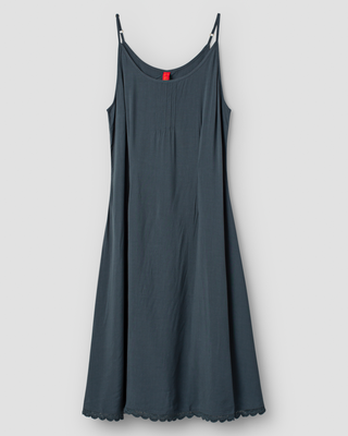 SanDahlia jurk Ewa i Walla Jurk Undra Viscose 55990 AW26 dark slate Ewa i Walla Jurk Undra Viscose 55990 AW26 dark slate