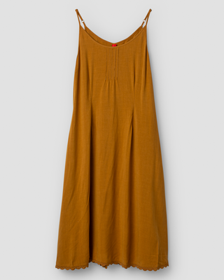SanDahlia jurk Ewa i Walla Jurk Undra Viscose 55990 AW26 ochre Ewa i Walla Jurk Undra Viscose 55990 AW26 ochre