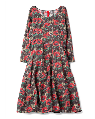 SanDahlia jurk Ewa i Walla dress flower cotton Ameli 55992 original Winter specials 2025 Ewa i Walla dress flower cotton Ameli 55992 original Winter specials 2025