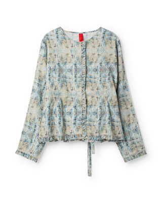 SanDahlia Jas Ewa i Walla jas checked linen Lucy 66781 SS26 checked Ewa i Walla jas checked linen Lucy 66781 SS26 checked