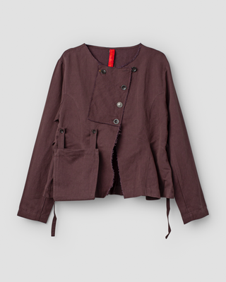 SanDahlia Jas Ewa i Walla jas twill Rut 66791 AW26 raisin Ewa i Walla jas twill Rut 66791 AW26 raisin