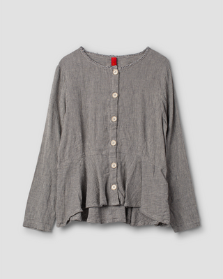 Ewa i Walla jacket striped linen Kajsa 66793 AW26 original