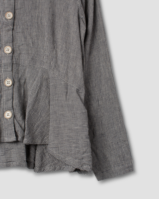 Ewa i Walla jacket striped linen Kajsa 66793 AW26 original