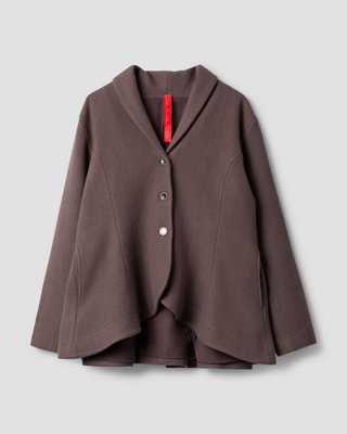 Ewa i Walla jacket wool Linnea 66795 AW26 raisin