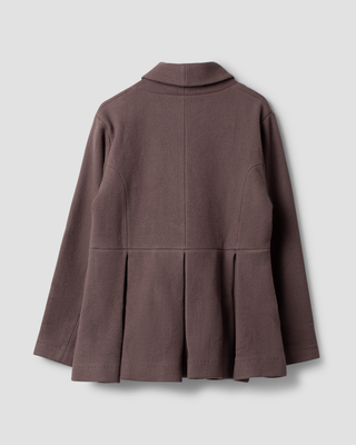 Ewa i Walla jacket wool Linnea 66795 AW26 raisin