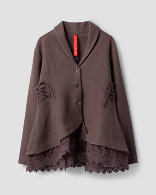 Ewa i Walla jacket wool Hilma 66796 AW26 raisin