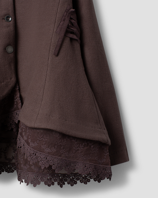 Ewa i Walla jacket wool Hilma 66796 AW26 raisin